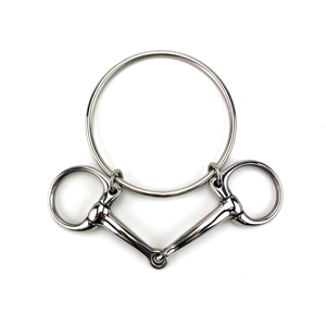 SS Dexter Nhẫn Ngựa Bit Với Vòng Lớn & Khớp Miệng - Product Image 1