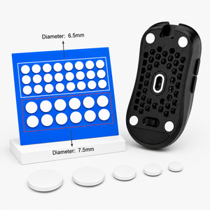 แผ่นรองเมาส์สำหรับเล่นเกม PTFE 100% สำหรับ <span class=keywords><strong>SteelSeries</strong></span> Prime Wireless ช่วยให้การควบคุมที่รวดเร็วและราบรื่นยิ่งขึ้นบนแผ่นรองเมาส์แบบกระจก - Product Image 1