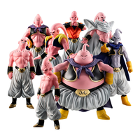 7-11cm Goku Anime Figures 8 PCS/SET Majin Buu Adulte Action Figure Dragoned Balls Z PVC DBZ Collection Modèle Jouets