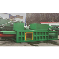 2022 Horizontale Ballen presse Altpapier Pappe Plastik flaschen Karton ballen presse zum Recycling von Schaums chrott ballen presse