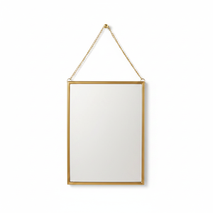 Medium Framed Chain Wall <b>Mirror</b> - Product Image 2