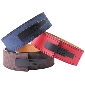 2026 New Arrival Coexistence Breathable Cowhide Leather Waist <b>Belt</b> for Fitness Bodybuilding Weight Lifting-Waterproof Portable - Product Image 1