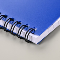 Carnet spirale A7 essentiel pour la rentrée scolaire, couverture PP colorée et simple, mini format de poche, portable, pour étudiants, pour les devoirs et l'enregistrement des notes