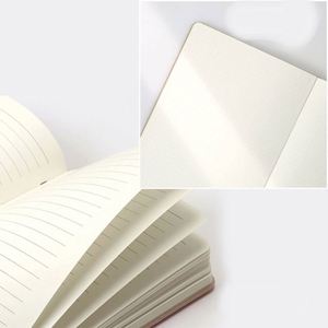 Journals <b>A5</b> Notebooks College Ruled Hardcover Notebook Pu Leather <b>Notepad</b> Holder for School Light Multicolor Promotion - Product Image 4