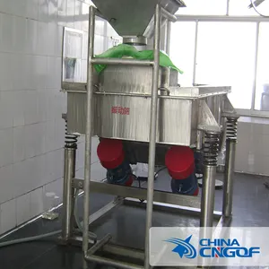 Polycrystalline Silicon Sifting Double Layer Industrial Vibration Sieve Linear Vibrating Screen