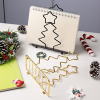 Porte-serviettes de table en métal en forme de sapin de Noël, distributeur de serviettes en papier, support à serviettes pour table à manger, cuisine, restaurant, usage domestique