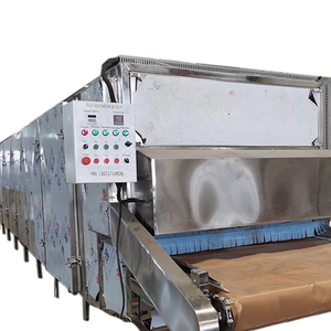 เครื่องอบแห้งแบบหมุนผ่านลมร้อนสำหรับผลไม้สายพานลำเลียงตาข่ายผักสาหร่ายแบบต่อเนื่อง - Product Image 2