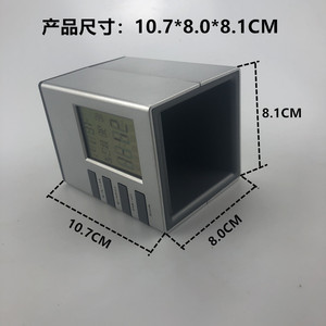 Pen Holder Storage Box Multi Functional <b>Electronic</b> <b>Calendar</b> With Alarm Clock Temperature Display For Office Study Bedroom - Product Image 4