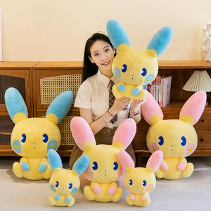 Nuevo Peluche de <span class=keywords><strong>Plusle</strong></span> y Minun de JL, Personaje Pokémon de Tipo Eléctrico, Adorable Pikachu, el Mejor Regalo para Niños - Product Image 2
