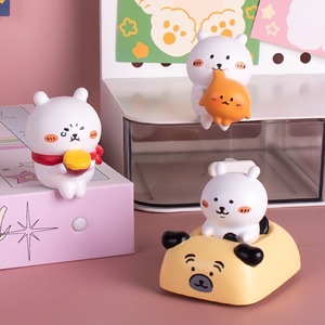 ตุ๊กตาหมี Yu Mo Craft Relax Bear แบบกล่องสุ่ม ชุด 6 ชิ้น ของสะสม ตกแต่งโต๊ะทำงาน ของขวัญสำหรับเด็กและผู้ใหญ่ - Product Image 3