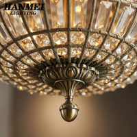 Lámparas de Araña de Lujo Nórdicas con Cuentas para Bodas, Lámpara Colgante Moderna de Cristal K9 con LED para Sala de Estar de Hotel