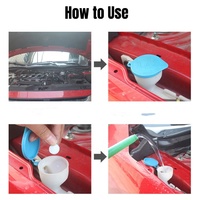 Tablettes nettoyantes pour essuie-glaces de voiture écologiques sans ammoniaque pour vitres et miroirs, nettoyage multi-surfaces sans traces