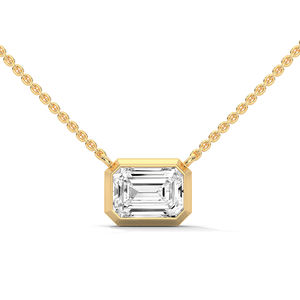 Elegante colgante de joyería con diamantes cultivados en laboratorio, con diamantes de corte brillante incrustados en un metal precioso duradero que ofrece una elegancia atemporal. - Product Image 1