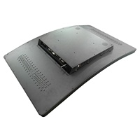 Monitor Curvo Táctil de 43 Pulgadas con Luz LED, Pantalla Táctil de 1920x1080, 10 Puntos Capacitivos, USB/DVI/Seriel, 3M ELO Gaming, Negro, CE