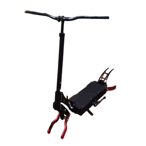 Accessoires pour trottinette électrique Geofought, cadre en alliage d'aluminium, fourche ouverte 135/150 mm, pièces de rechange pliables pour la réparation - Product Image 6