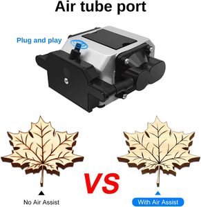 Kit de pompe à air assisté par laser pour machine de gravure ou de découpe, débit d'air réglable max. 26 L/min, pompe d'assistance à l'air - Product Image 4