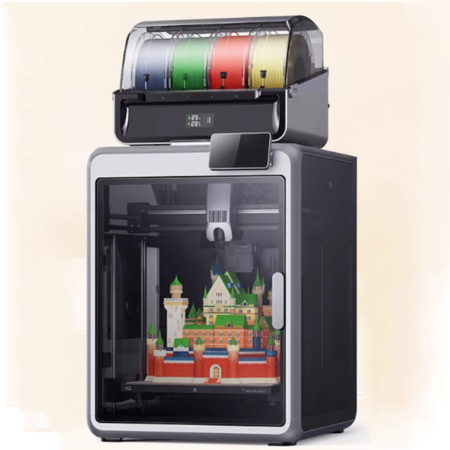 K2pro 300x300x300mm Fast Desktop FDM 3D Printer with up to 600mm/s 3d Printer High Speed 3d Printer Size