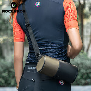 Sac suspendu pour guidon avant de vélo de route de vélo durable <span class=keywords><strong>rouleau</strong></span> de cylindre pliant étanche pour l'équitation - Product Image 6