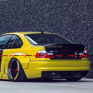 Cubierta de Maletero Trasera de Fibra de Carbono Estilo CSL Negra de Alta Calidad para <span class=keywords><strong>BMW</strong></span> Serie 3 <span class=keywords><strong>E46</strong></span> M3 1999-2004, con Adhesivo 3M - Product Image 4