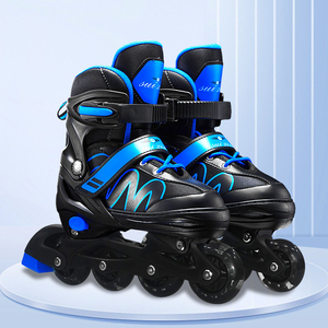 Patins à roulettes en ligne EACH pour enfants de 3 à 12 ans, garçons et filles, entièrement lumineux, <span class=keywords><strong>taille</strong></span> réglable, conçus pour les enfants - Product Image 4