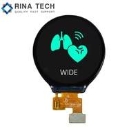 Écran LCD TFT de haute qualité de 2,1 pouces et 2,4 pouces, rétroéclairage LED IPS, taille personnalisable, interface RGB, haute définition, 5V/12V-Rina