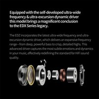KZ EDZ Earbud In-Ear Gaming Berkabel dengan Mikrofon, Bass HiFi, Peredam Ganda Frekuensi Lebar, Headphone IEM