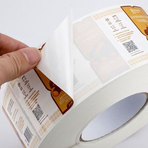 FX Personalized Logo Printing Waterproof Bathroom Room <b>Spray</b> Plastic <b>Bottles</b> Sticker Roll Custom Label for Car air Freshener - Product Image 4