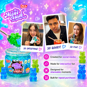Divertente Slime Liquido Scavabile, Caramelle Gommose in Barattolo, Salsa Acida Intrattenente, Dolci Assortiti al Gusto di Frutta - Product Image 4
