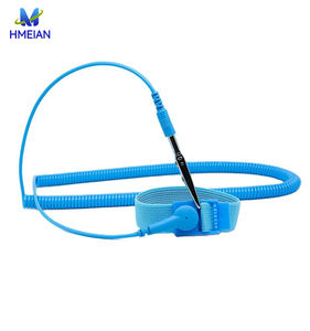 Bracelets de mise à la terre antistatiques en métal élastique réglables pour l'industrie, bracelet de poignet <span class=keywords><strong>ESD</strong></span>, sangle de poignet <span class=keywords><strong>ESD</strong></span>, sangle de poignet antistatique - Product Image 3