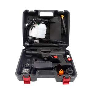 Nettoyeur haute pression <span class=keywords><strong>sans</strong></span> fil portable, batterie lithium 21V 3000mAh, pistolet de lavage de voiture à main, canon à mousse, 10 bars, pour le <span class=keywords><strong>nettoyage</strong></span> de la maison et du jardin - Product Image 2