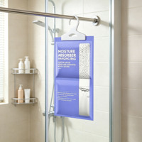 Sachets déshumidificateurs parfumés personnalisés OEM/ODM avec logo, boîte déshumidificatrice jetable au chlorure de calcium pour placards et salles de bain domestiques