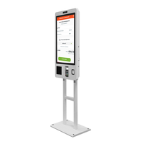 Kiosque de paiement automatique Sinmar avec écran tactile intelligent de 24 pouces et 32 pouces pour restaurant, centre commercial