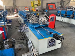 自動石膏乾式壁鋼プロファイル金属スタッドトラックライトキールロール成形機UWCW 2in1ロール成形機 - Product Image 4