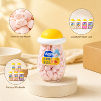 Biscuits pour bébés Aimo Fruity Sweet semi-mous probiotiques 16g Boîte de carton Durée de conservation de 12 mois