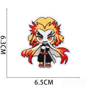 Wholesale High Quality Japanese Animal Anime Heat Embroidery Iron on Patches for <strong>Clothing</strong> Anime <strong>Dragon</strong> Goku <strong>Ball</strong> Patch - Product Image 4