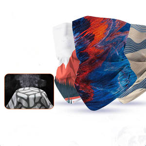 Al por mayor: Bandana para el pelo con estampados coloridos para mujer, para actividades al aire libre, senderismo, correr y como protector facial deportivo. - Product Image 5