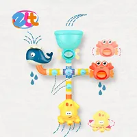 Semprotan Air Hewan Laut, Mainan Bayi Pipa Air untuk Anak-anak