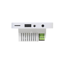 Amplificateur mural 2x20W avec support Bluetooth, écran LCD, radio numérique à réglage automatique pour système domestique intelligent et système audio domestique