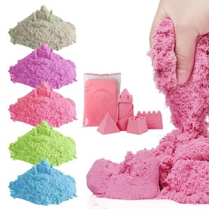 JITENG DIY Jeu de sable magique Jouet de jeu éducatif <span class=keywords><strong>Dinosaure</strong></span> Modèle Espace Sable Dynamique Ensemble de jeu de sable - Product Image 1