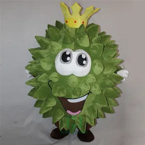 Excellent product cute Musang King Durian Fruit Mascot Costume inflatable giant mascot costume