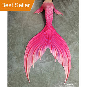 Combinaison sirène professionnelle HD sur mesure pour femme avec haut <span class=keywords><strong>de</strong></span> bikini imprimé peau <span class=keywords><strong>de</strong></span> sirène pour la natation - Product Image 2