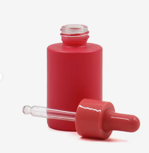 Custom LOGO multi-size 30ml 50ml macaron color luxury skincare refillable <b>empty</b> glass dropper <b>bottle</b> - Product Image 6