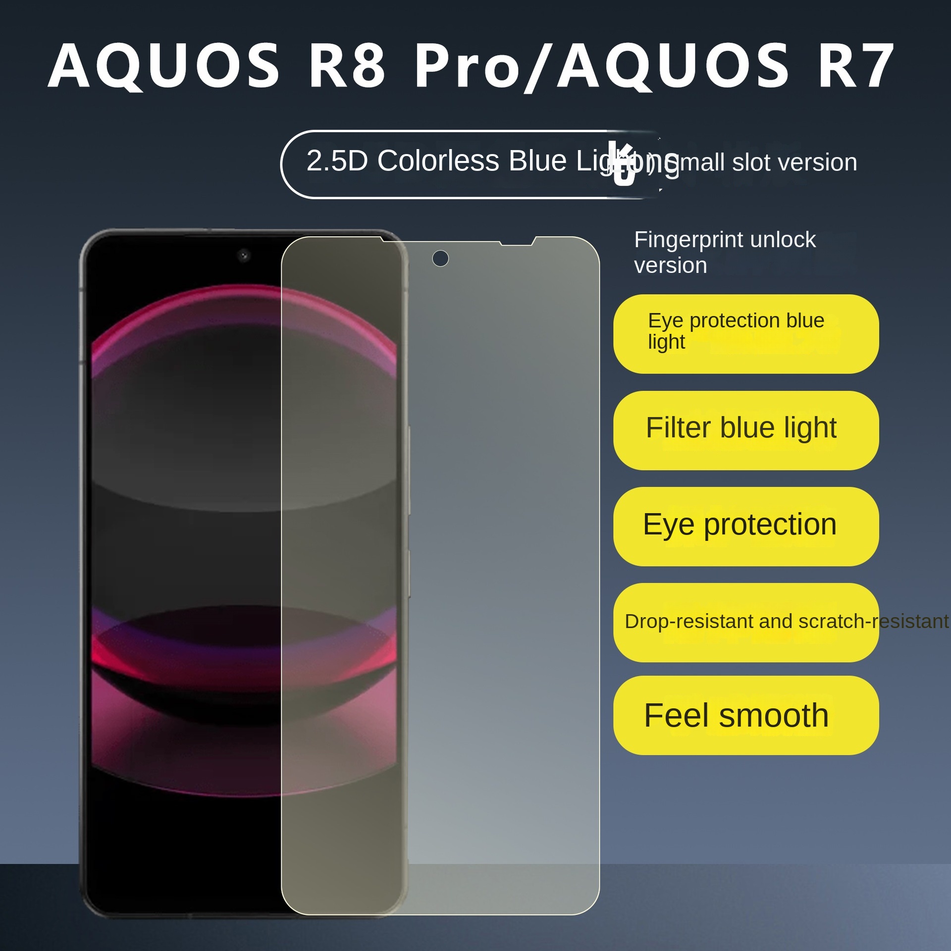 สีฟ้าใส รุ่นช่องเล็ก โปร่งแสง