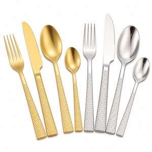 Wedding Royal Luxury Table Spoon Fork Steak Knife 18/10 304 Stainless Steel <b>Flatware</b> <b>Set</b> - Product Image 1