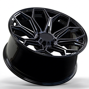 Jantes forgées monobloc personnalisées PCD 5x112 5x120 5x130, concaves profondes, à rayons en Y fendus pour BMW X5 X6 Mercedes GLE GLS Audi Q8 Urus - Product Image 3