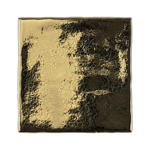 Piastrella Creta 13x13 Cm Oro Finitura Lucida Bordi Irregolari Spessore 9 Mm - Product Image 5