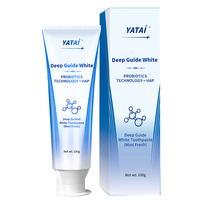 Dentifrice sensible à l'haleine fraîche naturelle avec hydroxyapatite éliminant les taches dentifrice anti-carie