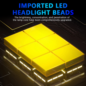 LELANPU 12V 미니 직선형 스팟 라이트 초고휘도 드라이빙 오토바이 LED 프로젝터 3/4/5 렌즈 작업용 스포트라이트 (트럭, 바이크용) - Product Image 4