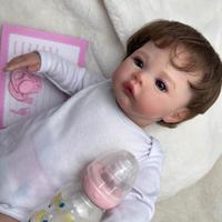 Muñeca Reborn de 45 cm (18 pulgadas) para Bebé Recién Nacido, Suave y Adorable, Kit de Muñeca de Cuerpo Completo Realista para Niño, Juguetes de Moda