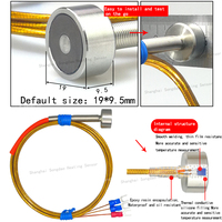 Thermocouple magnétique de type K, aimant puissant, résistant aux hautes températures 350 ℃   Sonde de température par adsorption superficielle